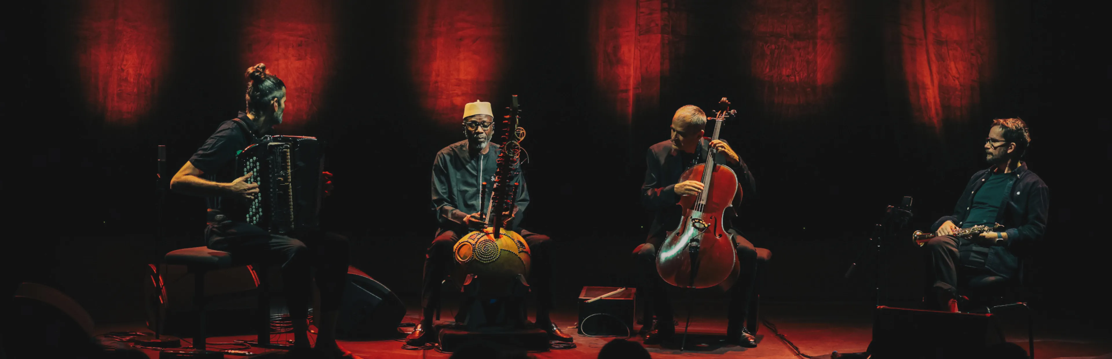 Jazz sur son 31 - Sissoko, Segal, Parisien et Peirani - Les Égarés